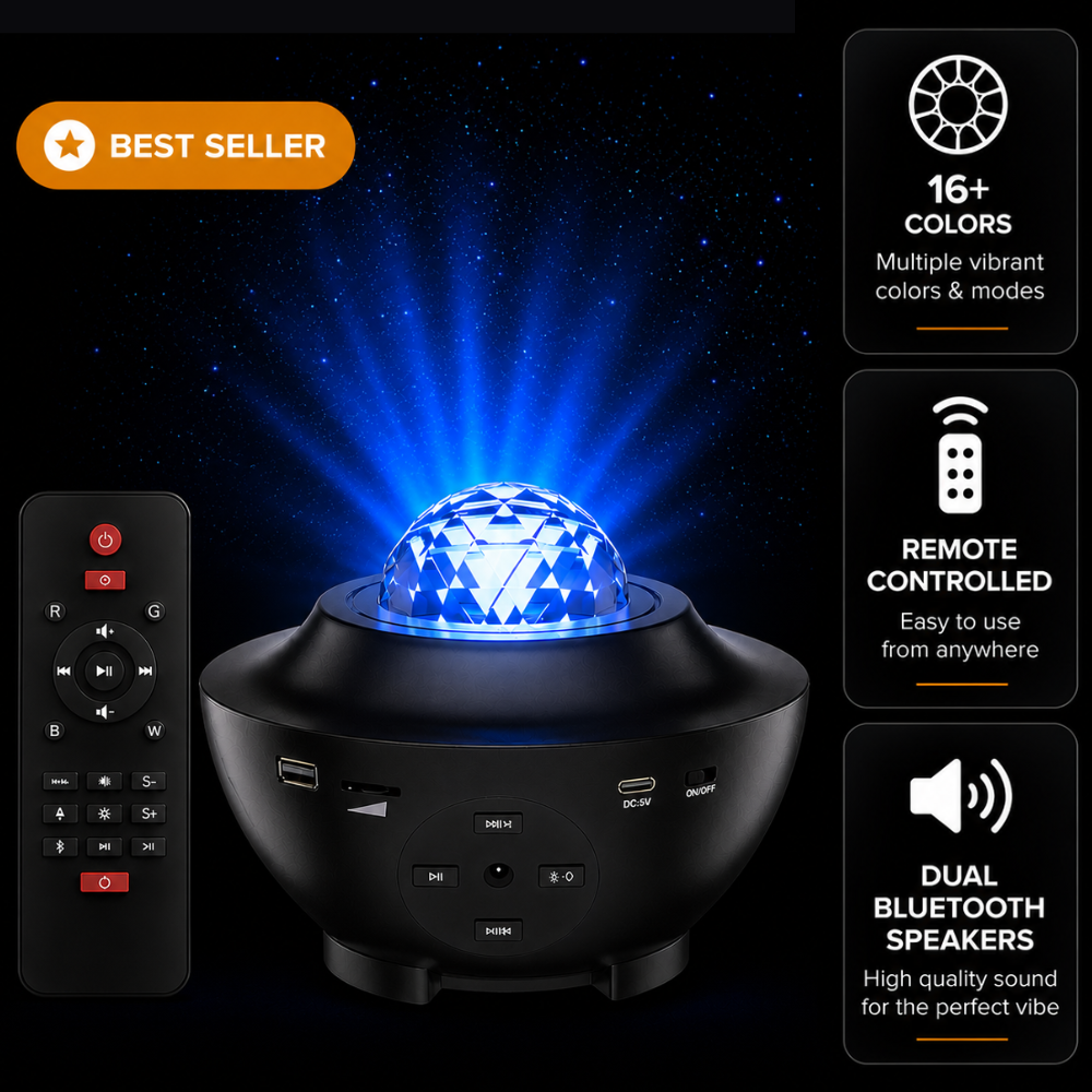 Astrolamps™ Galaxy Projector - Astro Lamps