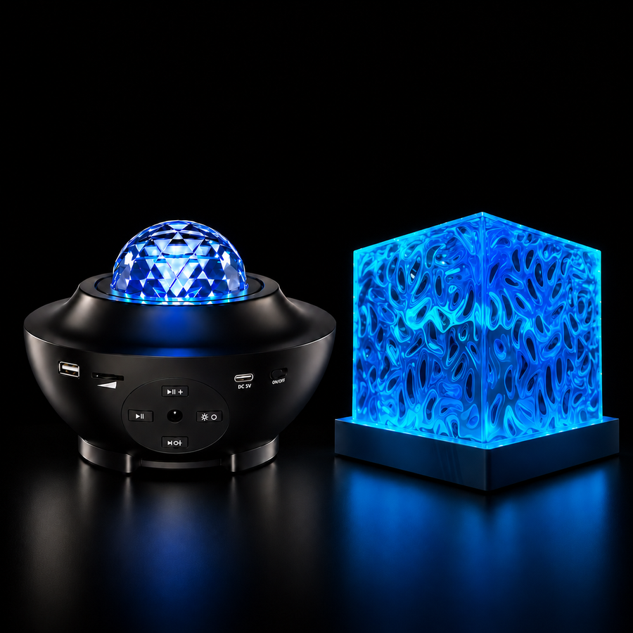 Galaxy Projector + Wave Projector Bundle