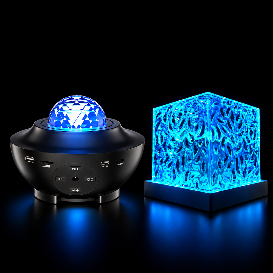 Galaxy Projector + Wave Projector Bundle